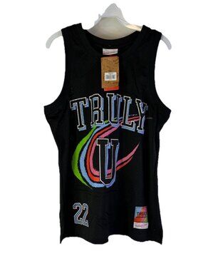 New Mitchell & Ness Truly U Rainbow Spell Out Jersey